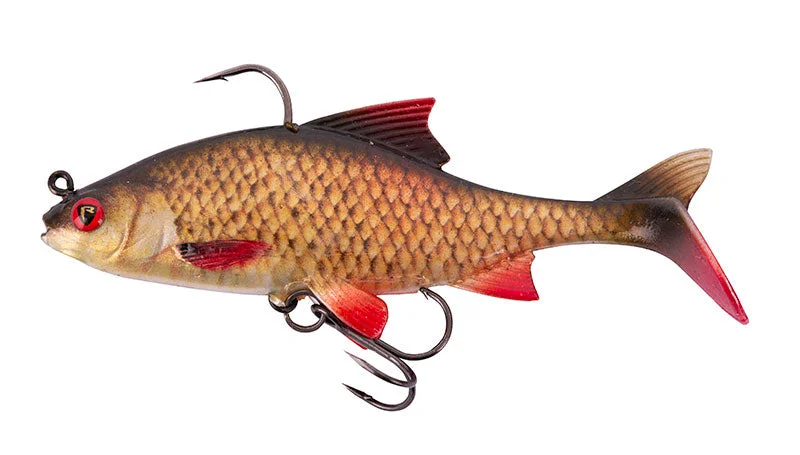 Floating Topwater Lures-Fox Rage 14cm Realistic Roach Replicant Natural Lure