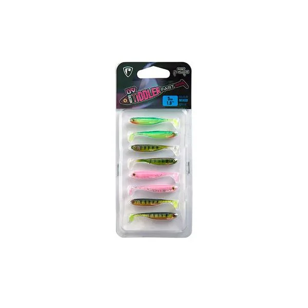 Floating Lures-Fox Rage Ultra UV Micro Tiddler Fast 5cm Softbaits