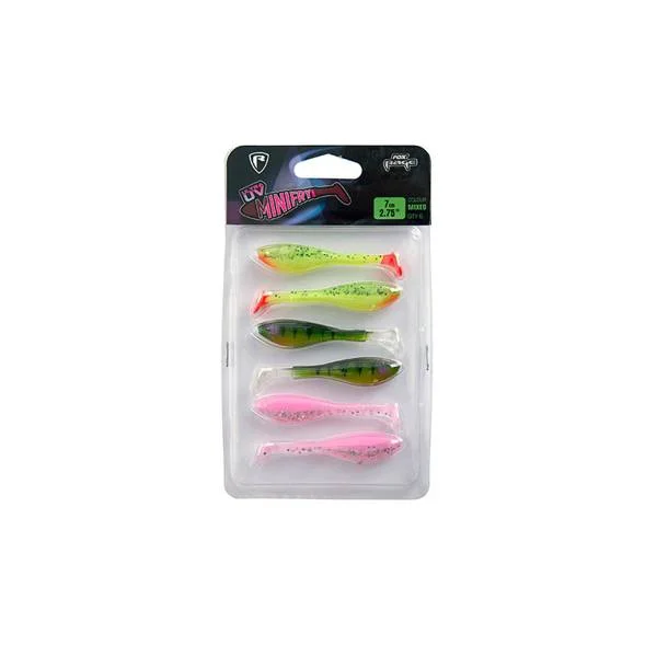 Sinking Lures-Fox Rage Ultra UV Minifry 7cm Shad Softbaits