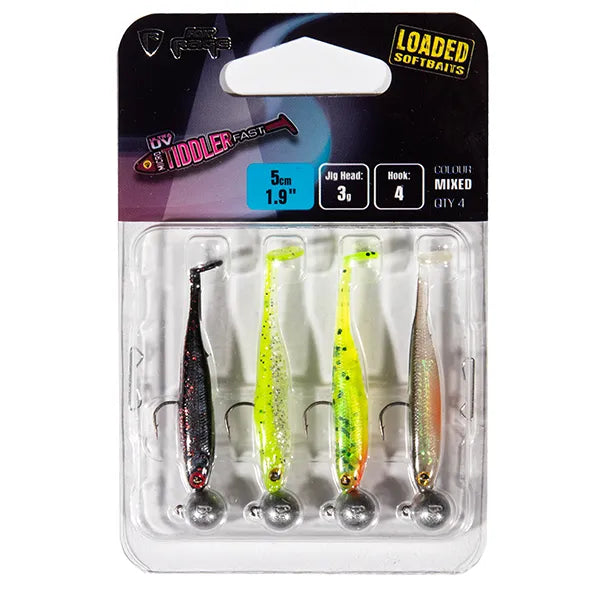 Crankbait with Rattle Lures-Fox Rage UV Micro Tiddler Fast Loaded