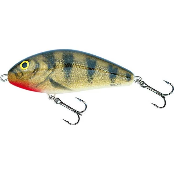 Topwater Baitfish Lures-Salmo Fatso 10cm Sinking Lure