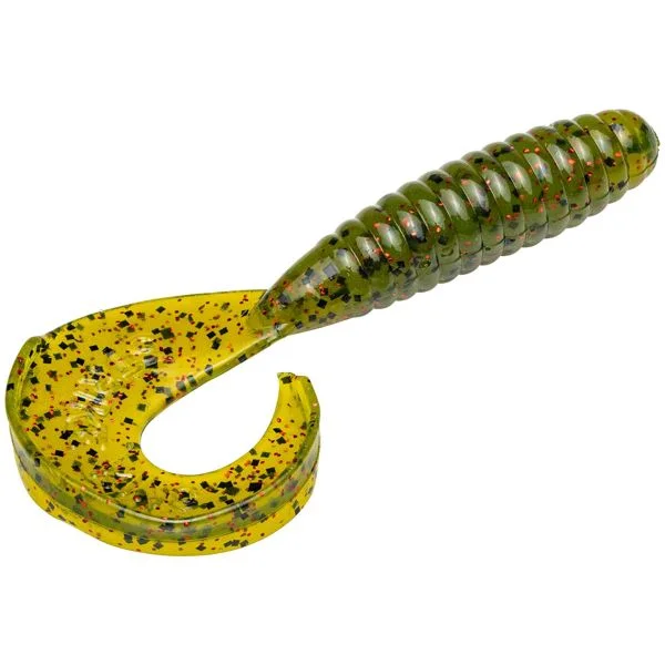 Action-Packed Lures-Strike King Rage Grub Tail Lure 10cm