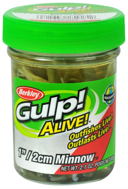 Topwater Lures-Berkley Gulp Alive Minnow 1"