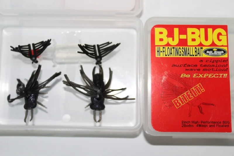 Best Lures for Pike-BJ Bug 605 Black 2pc