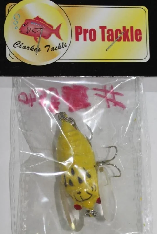 Streamer Lures-Cicada Lure Yellow