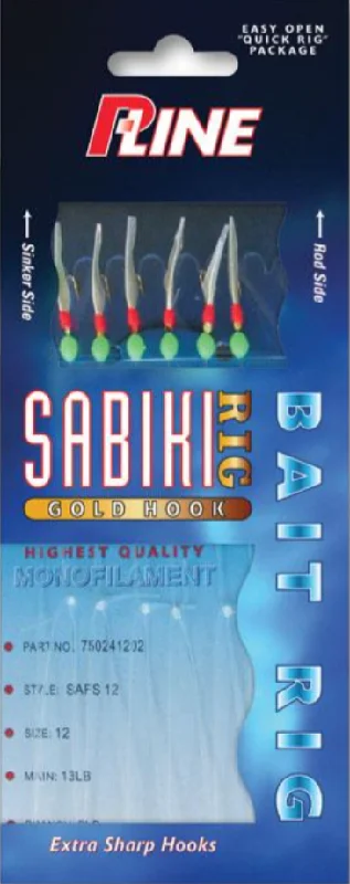 Soft Plastic Jerk Lures-PLine Sabiki Rig