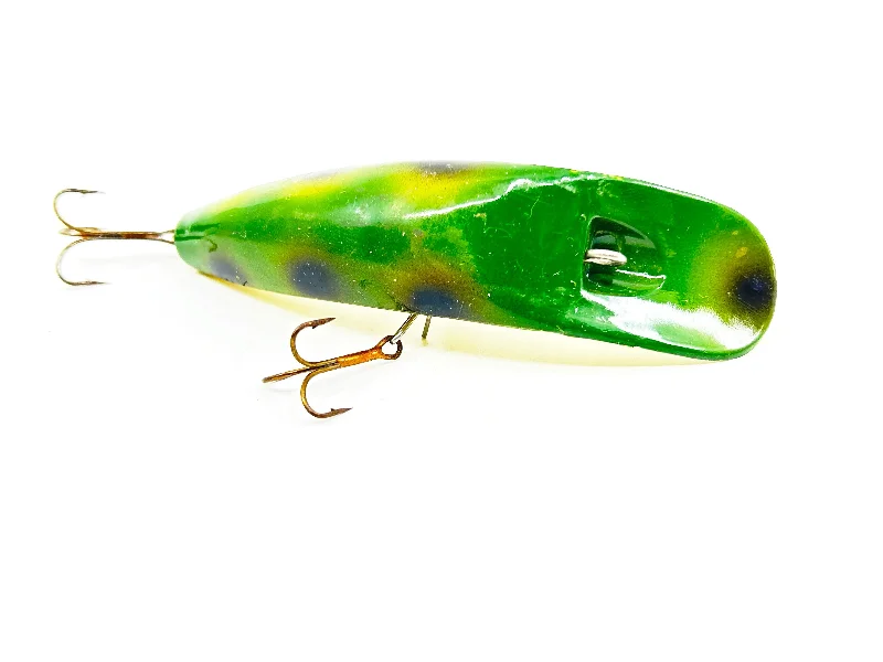 Fishing Lures for Bluegill-Helin Flatfish L9, Frog Color