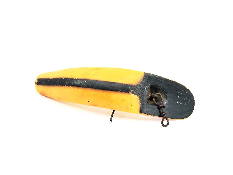 Natural Looking Lures-Helin Flatfish LU, Orange with Stripe and Spots Color