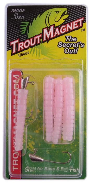 Big Game Lures-Leland Trout Magnet 1/64oz 9ct Bubble Gum