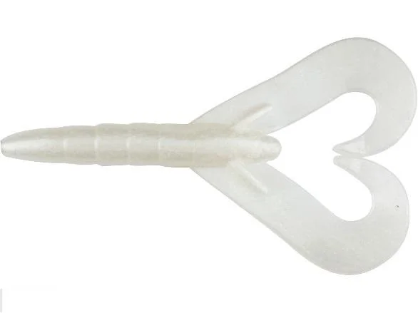 Vibrating Lures-Missile Twin Turbo 3.25" 8ct Pearl White