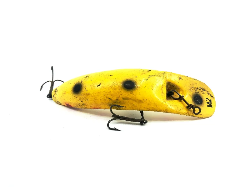 Lures for Fly Fishing-Helin Flatfish M2, YE Yellow Color