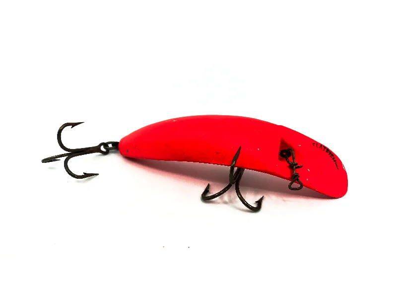 Sinking Lures-Helin Flatfish M2, RFL Red Fluorescent Color.