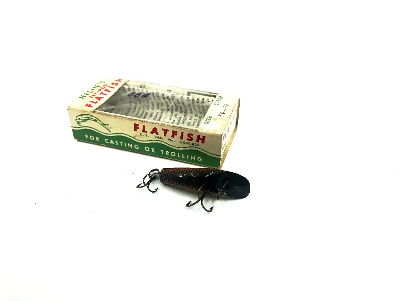 Tactical Lures-Helin Flatfish F4 PS Perch Scale Color in Box