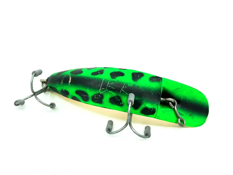 Saltwater Jerkbait Lures-Worden's Helin Flatfish M2, Fire Tiger Color