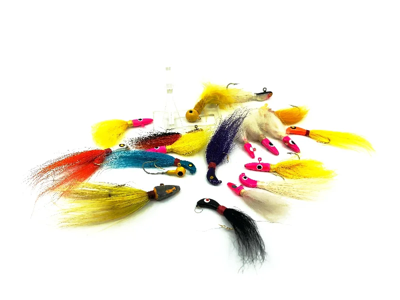 Saltwater Jerkbait Lures-Vintage Assorted Jigs, 20 Pack