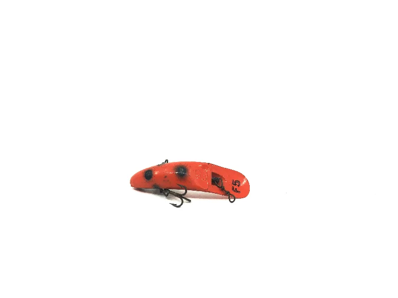 Fishing Lures for Ice Fishing-Helin Flatfish F5 OR Orange Color