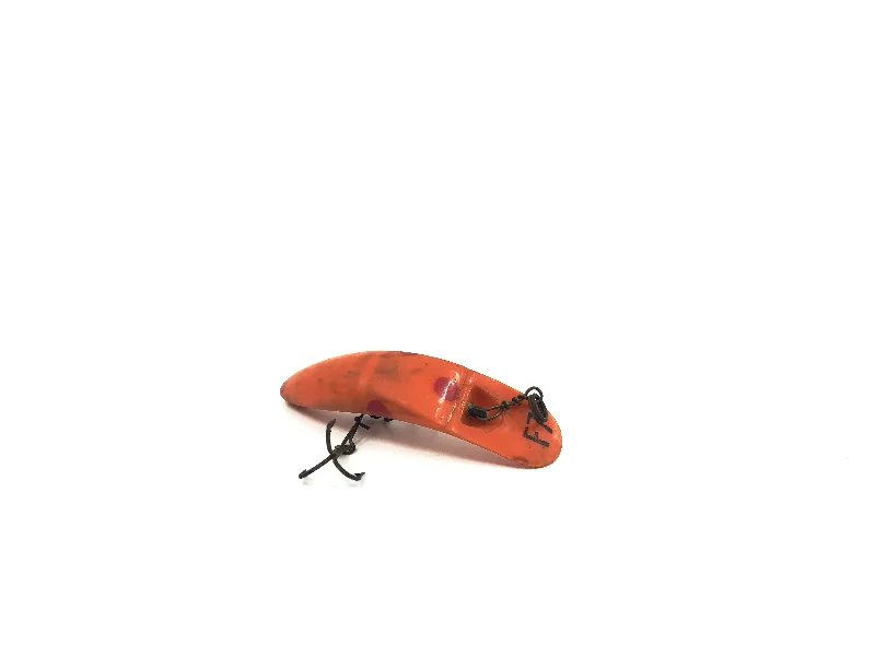 Fast-Sinking Lures-Helin Flatfish F7 OR Orange Color