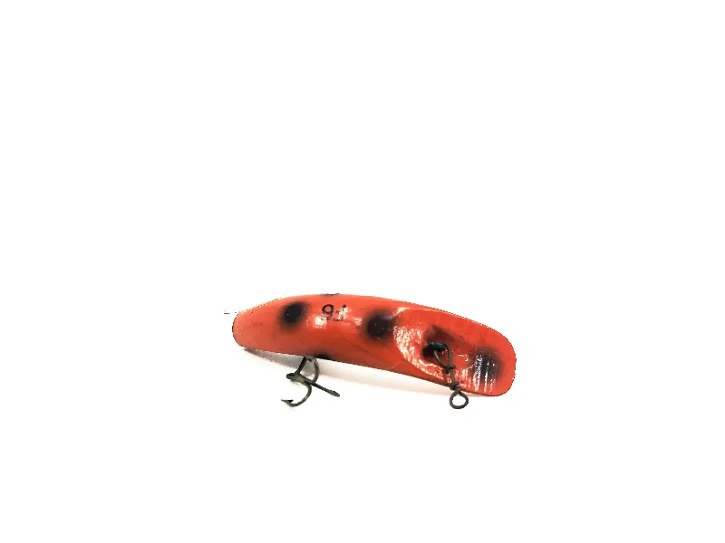 Hybrid Lures-Wooden Helin Flatfish F6 OR Orange Color