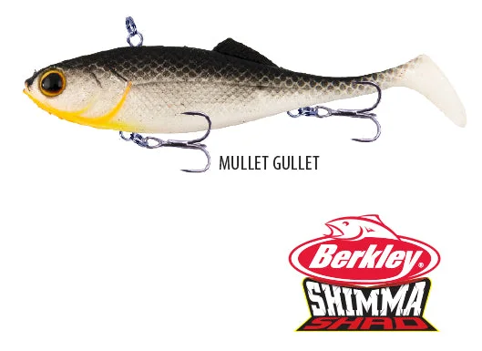 Natural Looking Lures-Shimma Shad Mullet Gullet