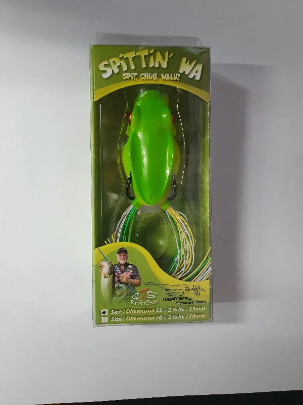 Lures for Catfish-Spittin Wa 55 Tree Frog Col 07 - Spit55-07