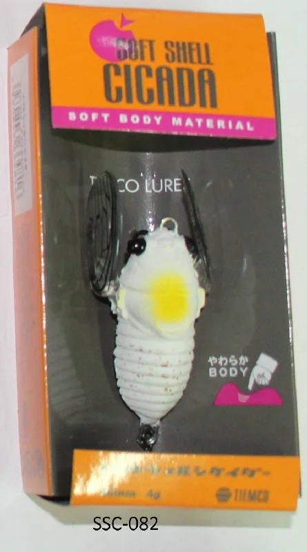 Vibrating Lures-SS Cicada SSC-082 White Body