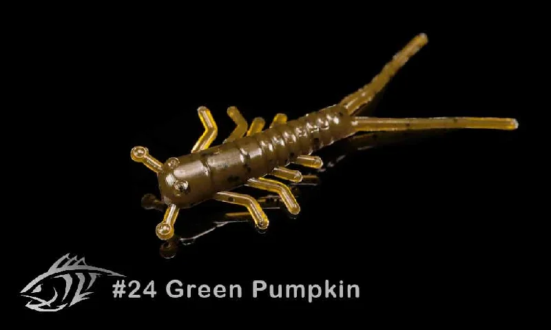 24 Green Pumpkin