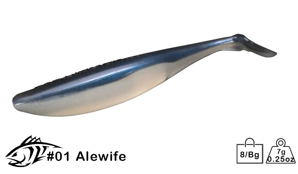 Slow-Sinking Lures-3.75" SwimFish