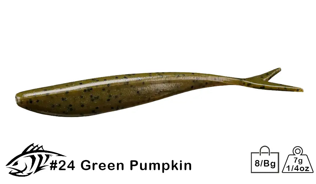 24 Green Pumpkin