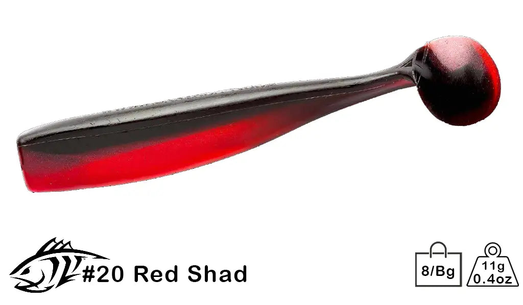 20 Red Shad