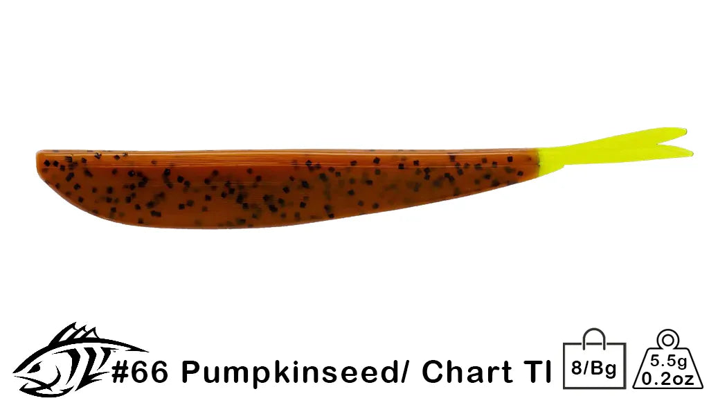 66 Pumpkinseed/ Chart Tail