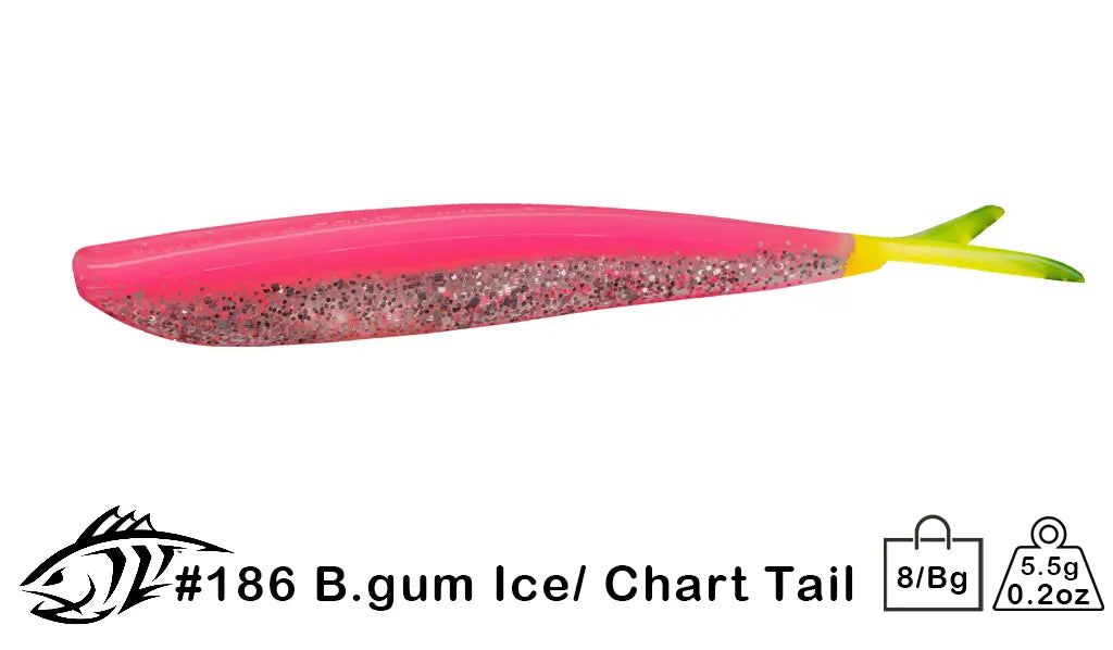 186 Bubblegum Ice/ Chart Tail