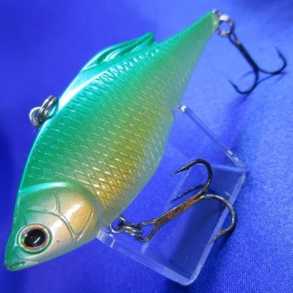 Soft Plastic Jerk Lures-VIBRATION-X SILENT NATURAL [Used]