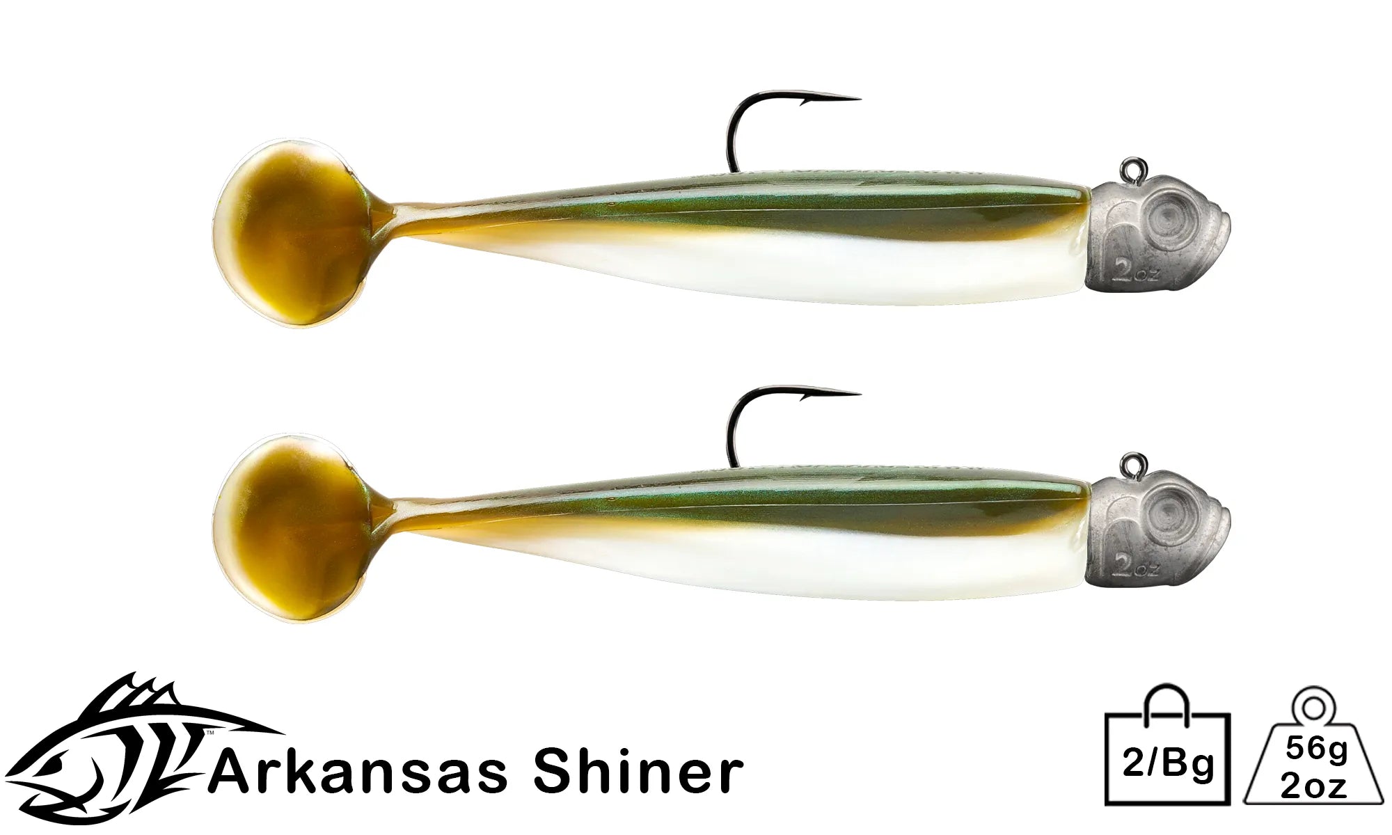 Big Game Lures-6" 2oz Pre-Rigged Shaker