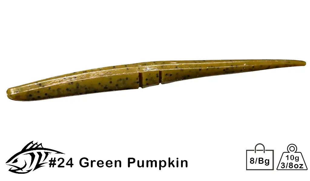 24 Green Pumpkin