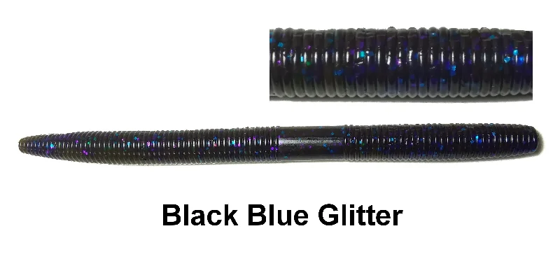 BLACK BLUE GLITTER