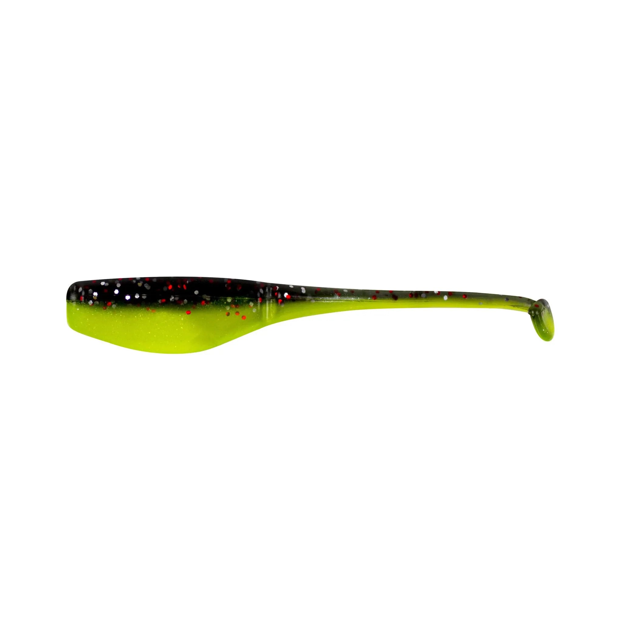 2.25'' Licorice/Chartreuse Pearl