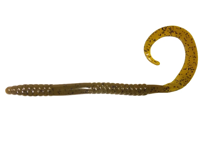 Weedless Fishing Lures-Gambler  10" Ribbon Tail Worm