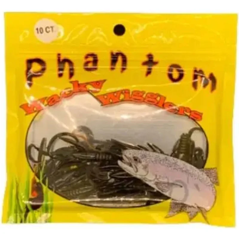 Top-Rated Fishing Lures-Redwing Tackle Phantom Wacky Wiggler Aquatics