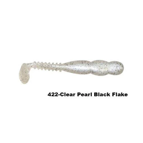 Clear Pearl Black Flake