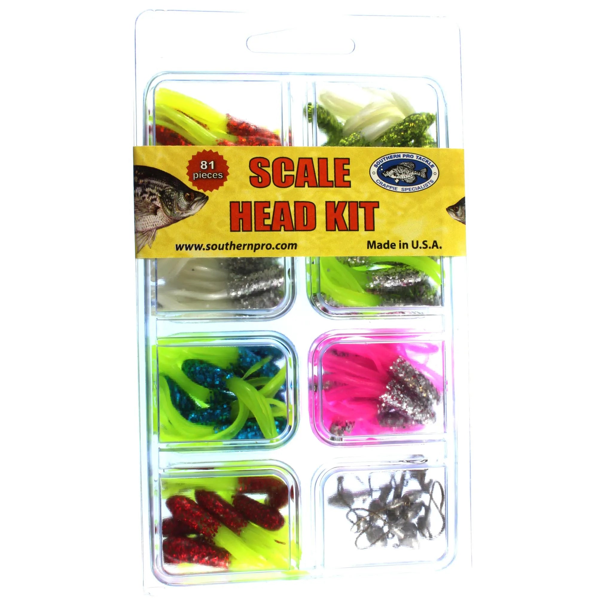 Fishing Lures for Perch-Southern Pro Scale Head Kit