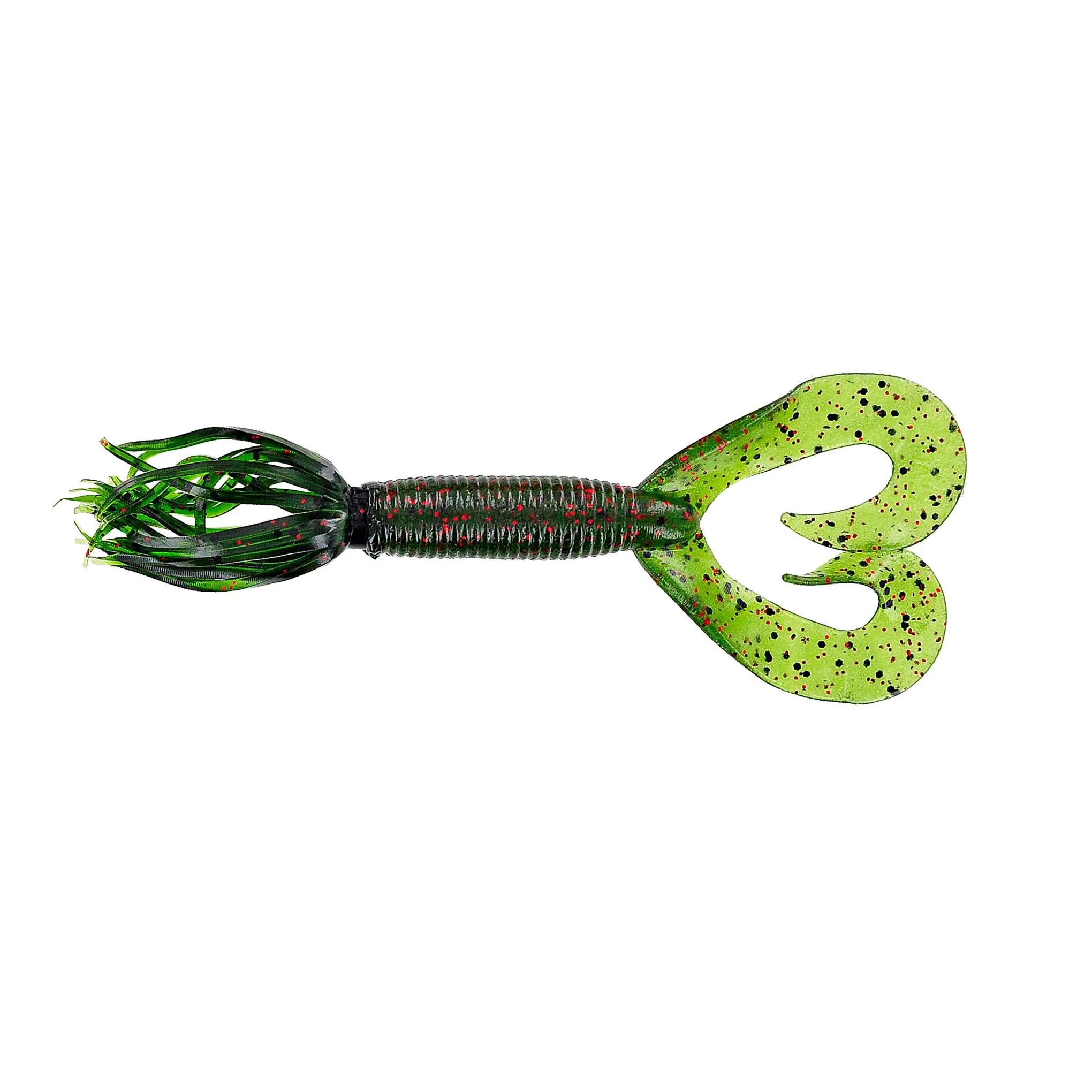 Small Jigging Lures-Yamamoto Double Tail Hula Grub 5''