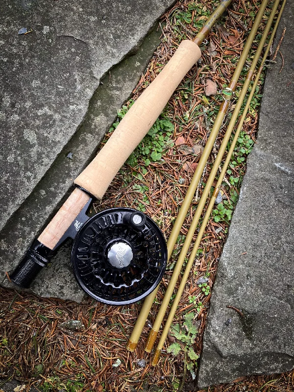 Fishing Rod with Reel Combo-Beaver Meadow S-Glass  6’6” 2 weight Combo Sale $400.00 off at checkout.