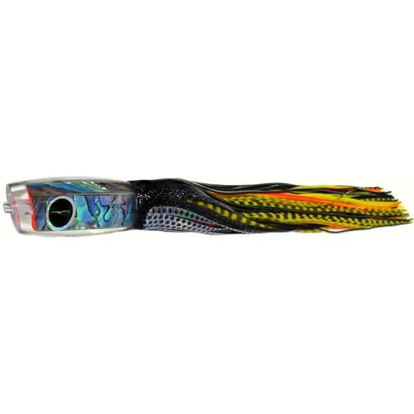 Lifelike Lures-Black Bart 1656 Angle Medium Heavy Tackle Lure - Black Dot/Yellow Tiger