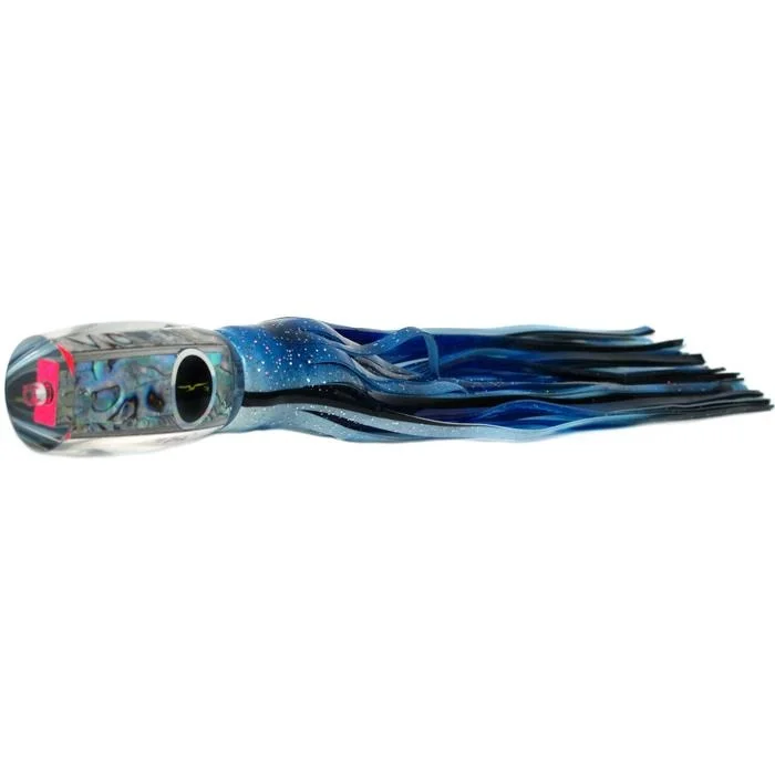 Fishing Lures for Bass-Black Bart 1656 Flat Nose Medium Heavy Tackle Lure - Oceanic Blue/Blue Pink Tiger