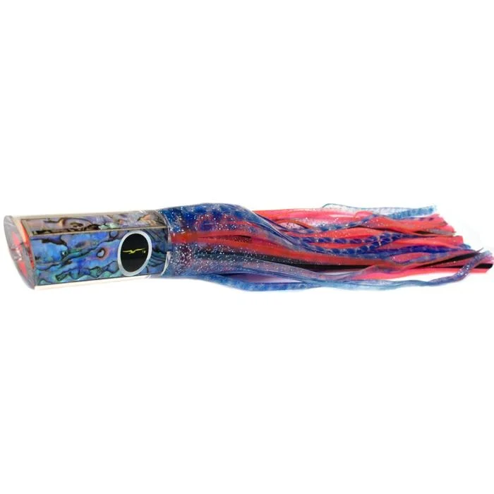 Steelhead Lures-Black Bart Kona Classic Tube Medium Heavy Tackle Lure - Mackerel/Pink