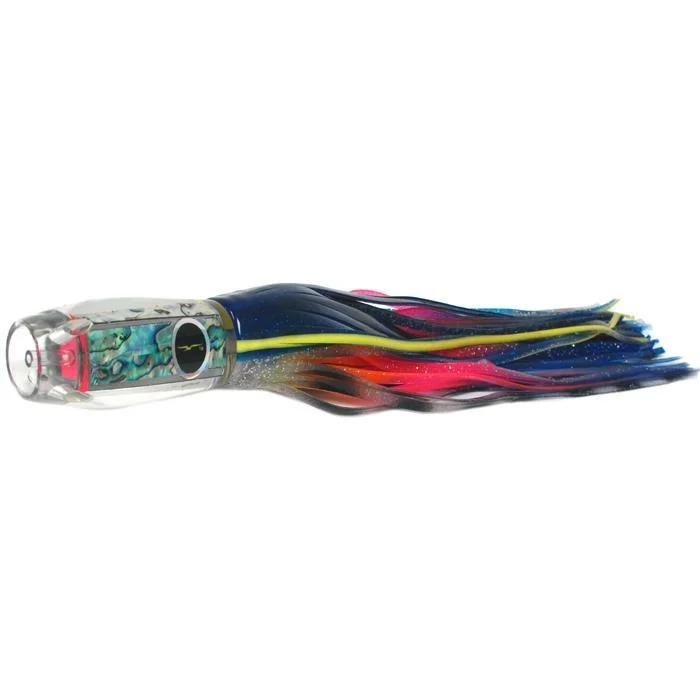 Sinking Lures-Black Bart Kona ProJet Medium Heavy Tackle Lure - Blue Yellow/Rainbow