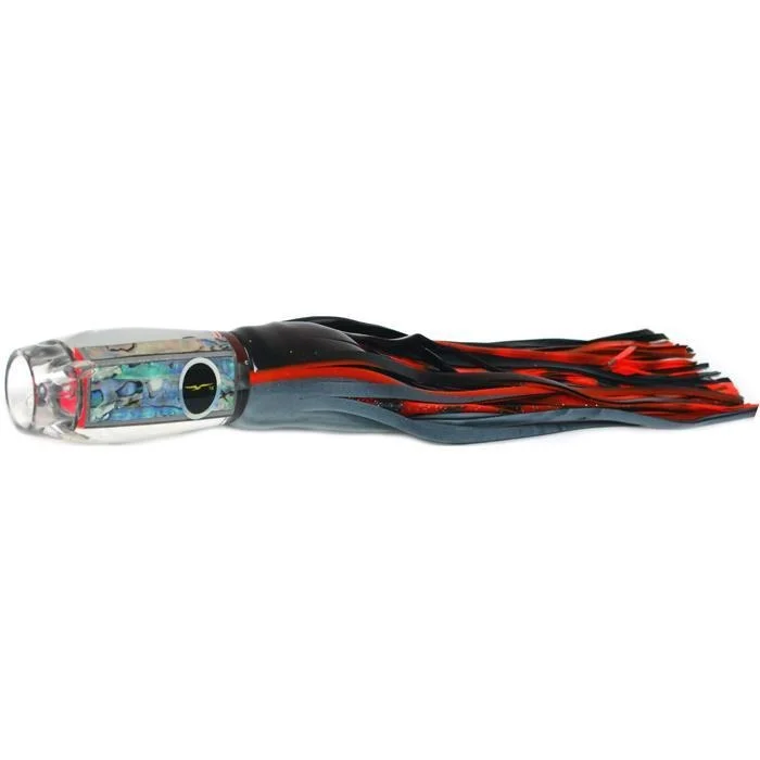 Glow-in-the-Dark Lures-Black Bart Kona ProJet Medium Heavy Tackle Lure - Petro/Orange