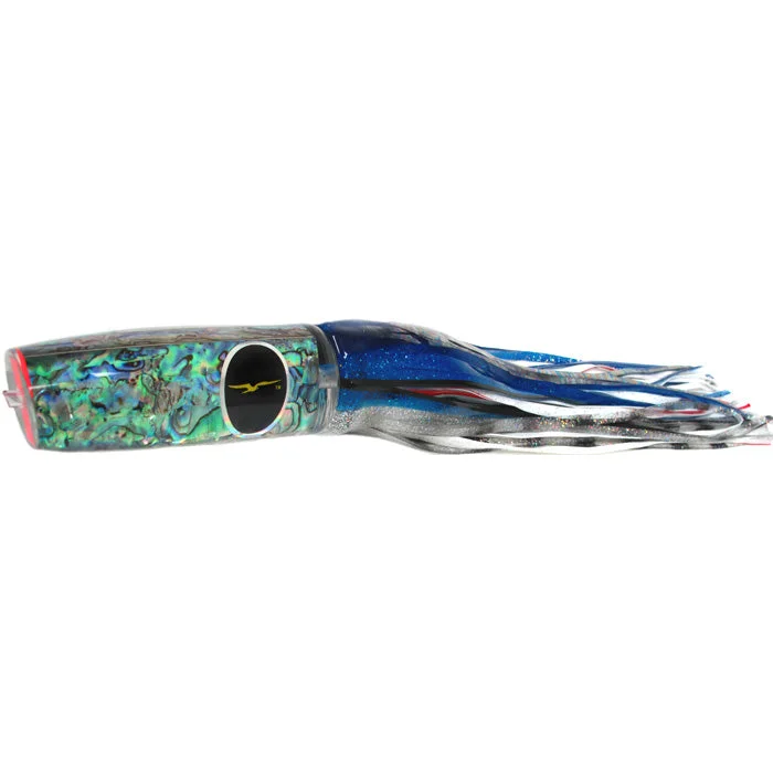 Top-Rated Fishing Lures-Black Bart Madeira Mama Heavy Tackle Lure - Blue/White