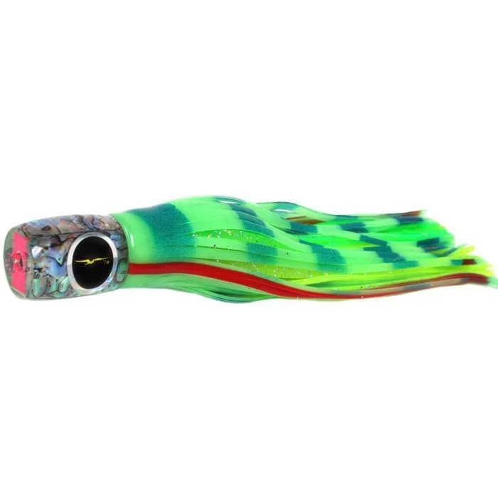 Multi-Action Lures-Black Bart Mahi Candy Medium Tackle Lure - Glow/Green Chartreuse