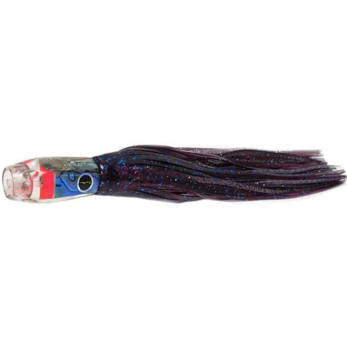 Fishing Lures for Bluegill-Black Bart Pro Jet Light Tackle Lure - Purple Fleck/Purple Dot